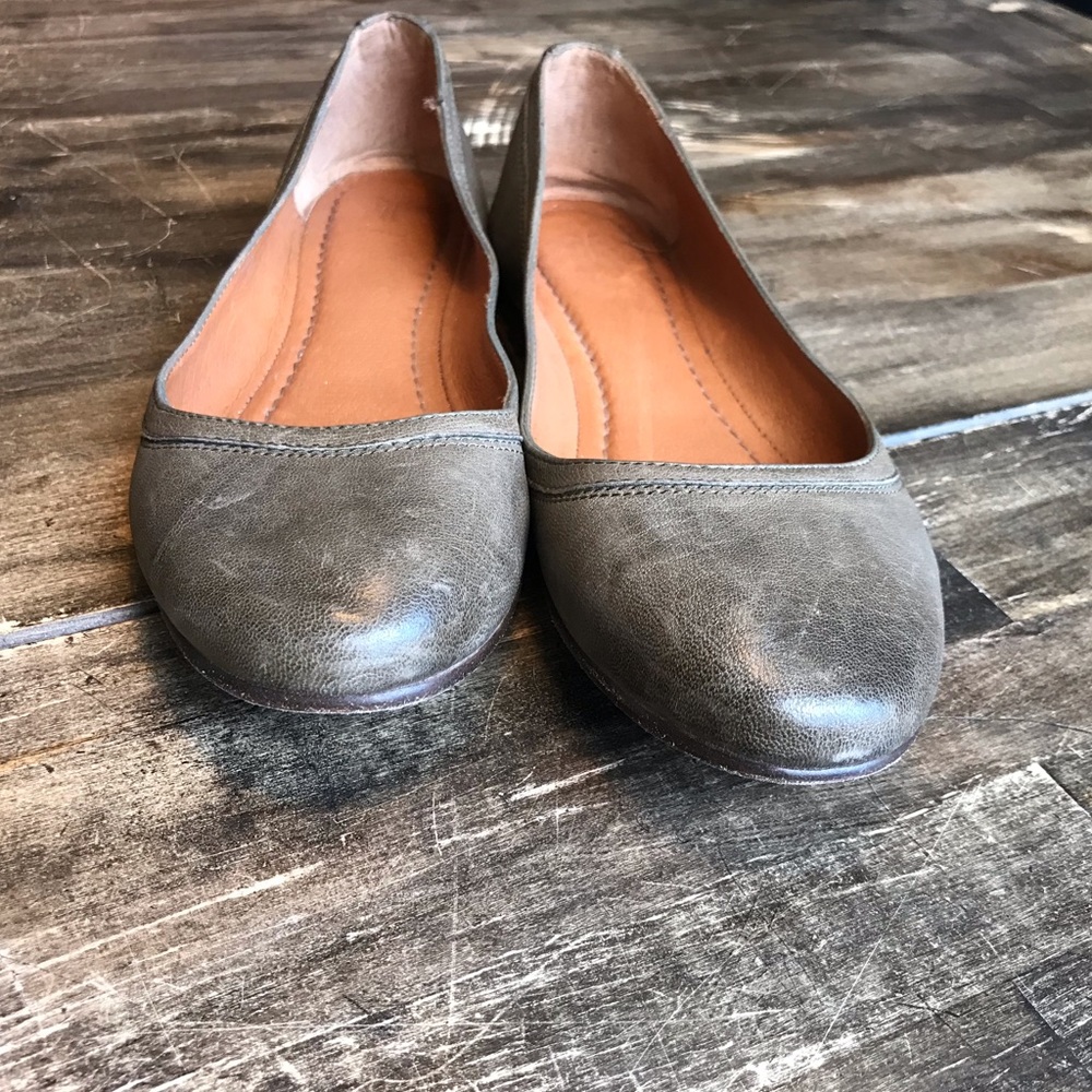 Frye ballet flats, “Carson”